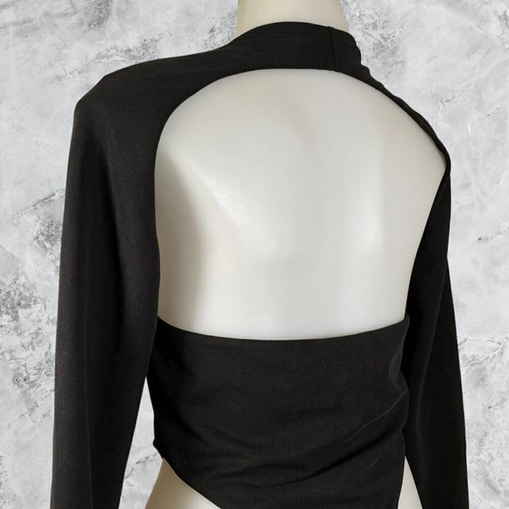 h:ours Nikita Bodysuit - Black - Picture 8 of 8